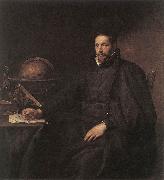 DYCK, Sir Anthony Van Portrait of Father Jean-Charles della Faille, S.J. dfh oil painting